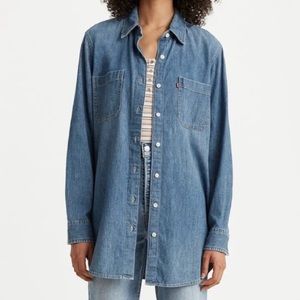 Levi’s Jicama Denim Tunic Button Down